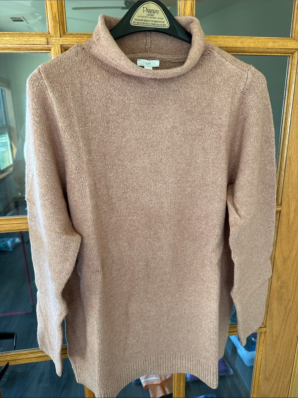 J. Jill Dusty Rose Turtleneck Sweater